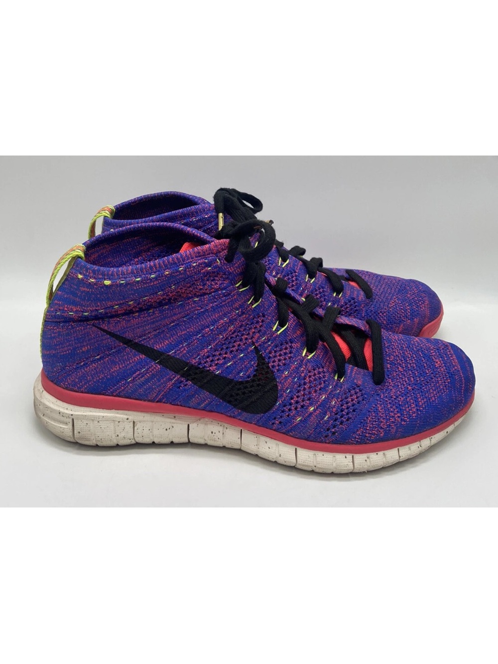 Nike Free Flyknit Chukka Pr Qs Men's Sz 9.5 World Cup Athletic Shoes 640652-400
